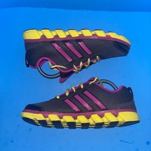 Adidas Women Liquid 2 Size 9 G66069 Black Purple Running Shoes